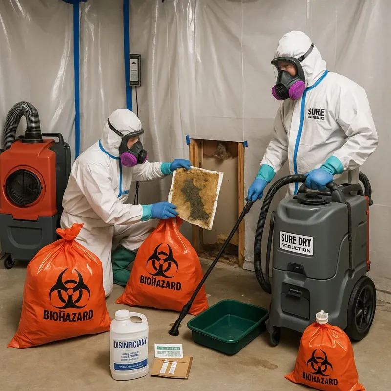 Contaminated Water Handling Protocols process in Linden, TX